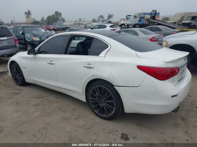 JN1FV7AP3GM420244 Infiniti Q50 3.0t Red Sport 400