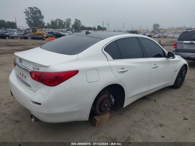 JN1FV7AP3GM420244 Infiniti Q50 3.0t Red Sport 400