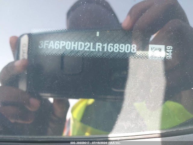 Ford FUSION SE 2020 3FA6P0HD2LR168908 Image 9