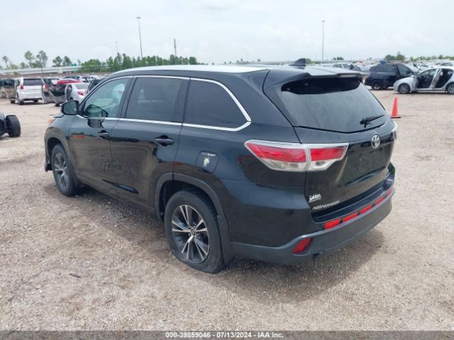 5TDJKRFH6GS336260 Toyota Highlander Xle V6