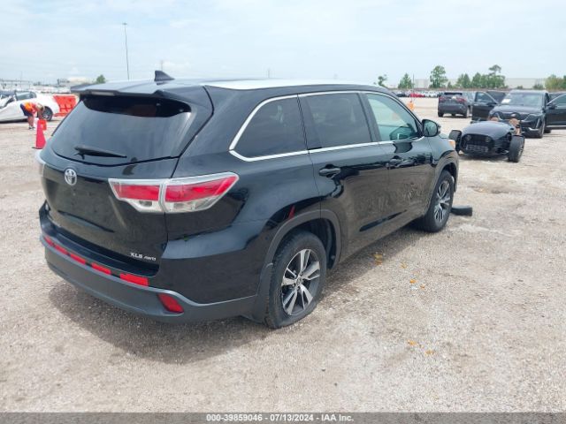 5TDJKRFH6GS336260 Toyota Highlander Xle V6