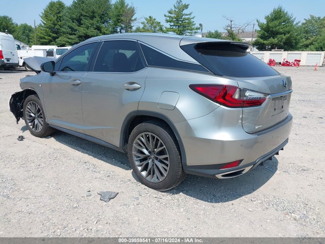 2T2SZMDA9NC319785 Lexus Rx 350 F Sport Appearance