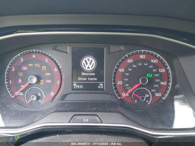3VWC57BU2KM267211 Volkswagen Jetta 1.4t R-line/1.4t S/1.4t Se