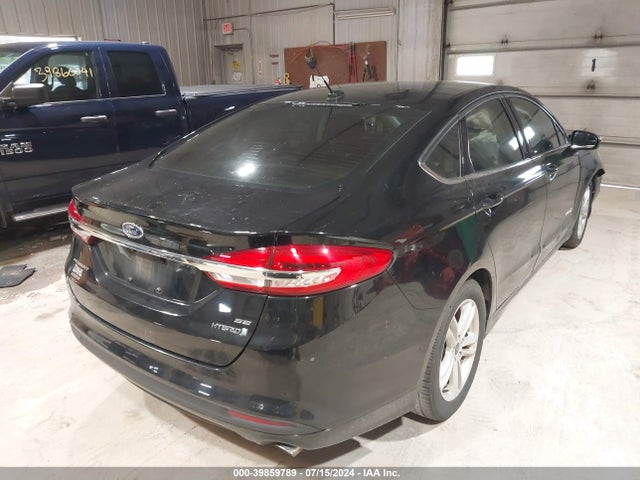 Ford Fusion Hybrid Se 2018 3FA6P0LU7JR147606 Image 4