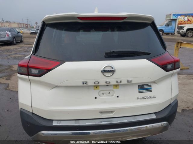 JN8AT3DC3MW107861 Nissan Rogue Platinum Fwd