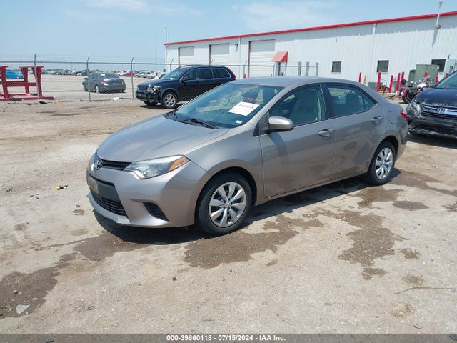 Toyota COROLLA LE 2014 2T1BURHE6EC115507 Image 2