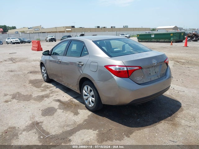 Toyota COROLLA LE 2014 2T1BURHE6EC115507 Image 3