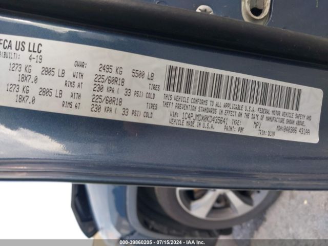 1C4PJMDX0KD435641 Jeep Cherokee Limited 4x4