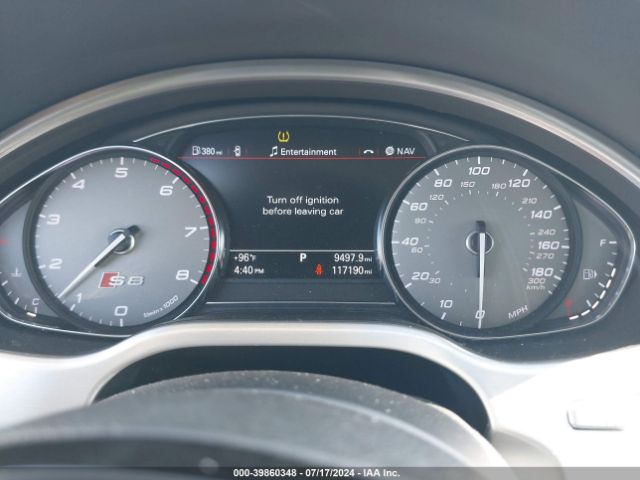 2013 AUDI S8 WAUD2AFD5DN019094 Photo 6