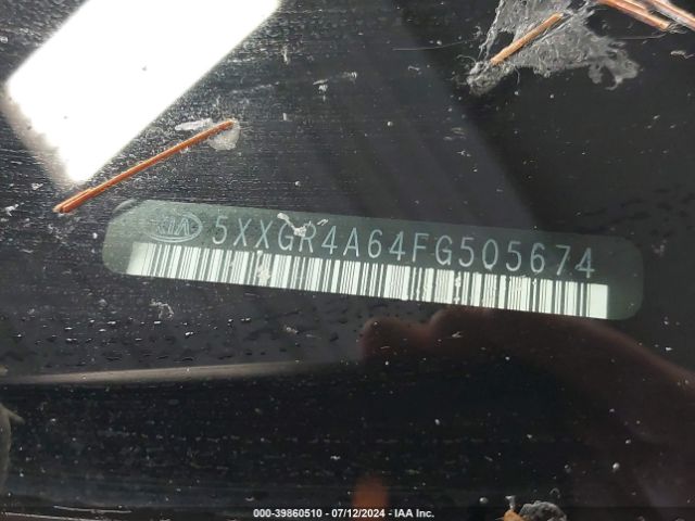 5XXGR4A64FG505674 KIA Optima Sx Turbo