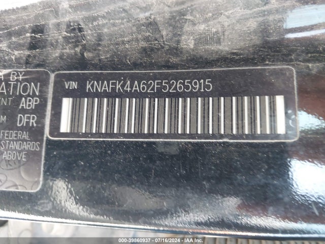 KIA FORTE LX 2015 KNAFK4A62F5265915 Image 9