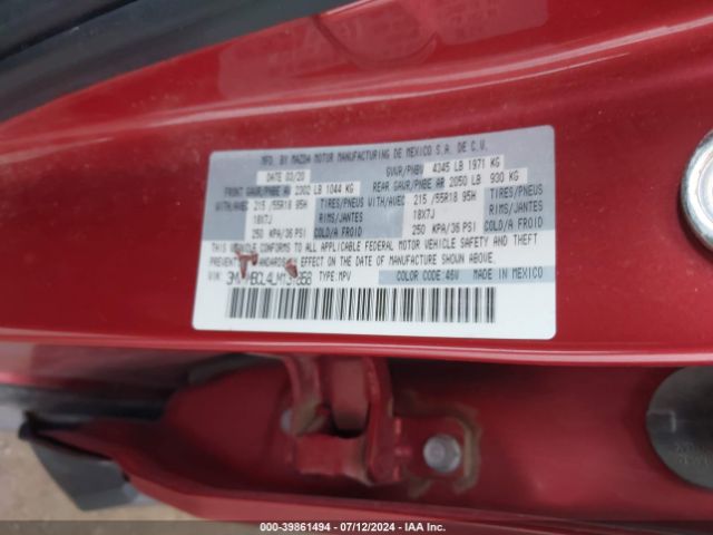 3MVDMBCL4LM131858 Mazda Cx-30 Select Package