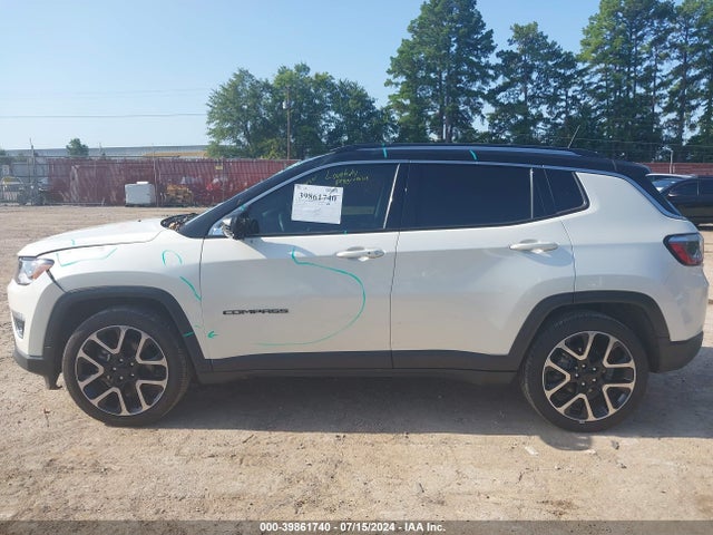 3C4NJCCB8KT743271 Jeep Compass Limited Fwd