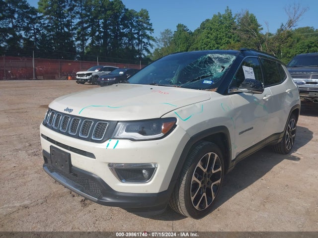 3C4NJCCB8KT743271 Jeep Compass Limited Fwd
