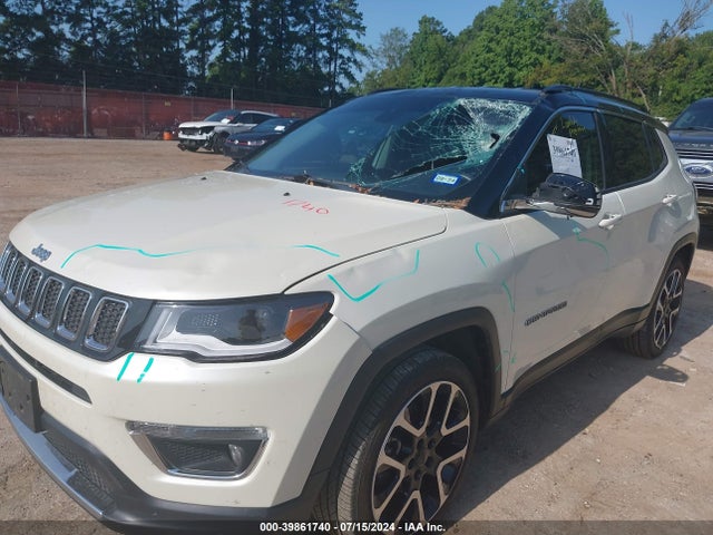3C4NJCCB8KT743271 Jeep Compass Limited Fwd