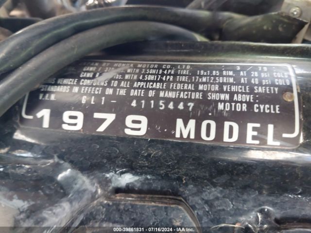 1979 HONDA GL 1000 GL14115447        Photo 8