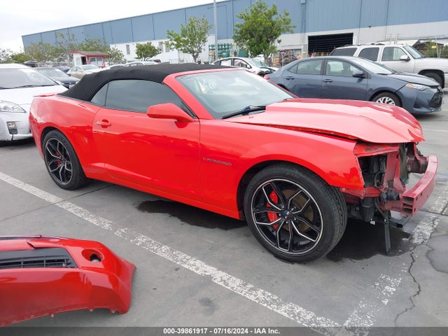 Chevrolet Camaro 2lt 2015 2G1FF3D30F9123836 Image 1