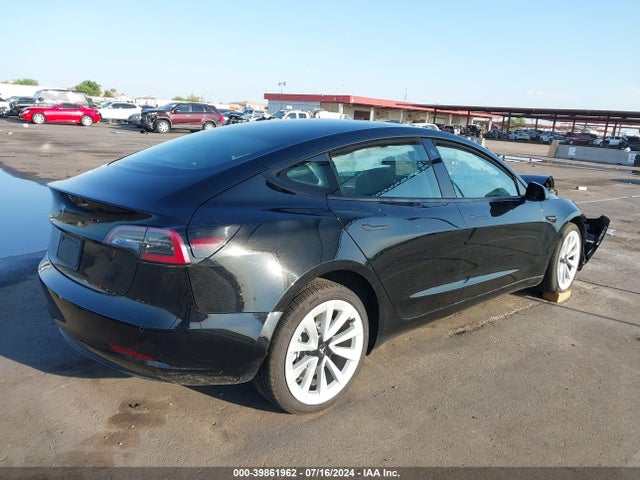 Tesla Model 3 Rear-wheel Drive 2022 5YJ3E1EA3NF291172 Image 4