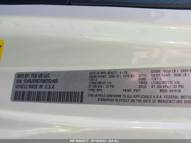 1C4RJXR67RW292955 Jeep Wrangler 4xe Rubicon 4xe