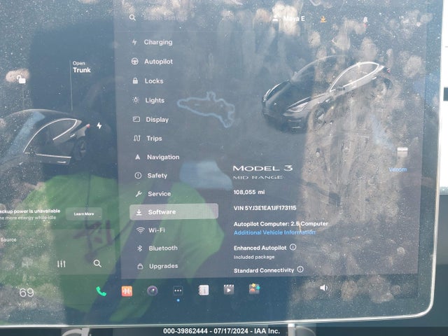 Tesla Model 3 Long Range/mid Range 2018 5YJ3E1EA1JF173115 Image 7