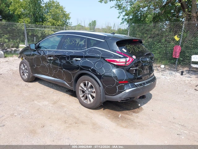 Nissan MURANO SL 2015 5N1AZ2MHXFN215947 Image 3