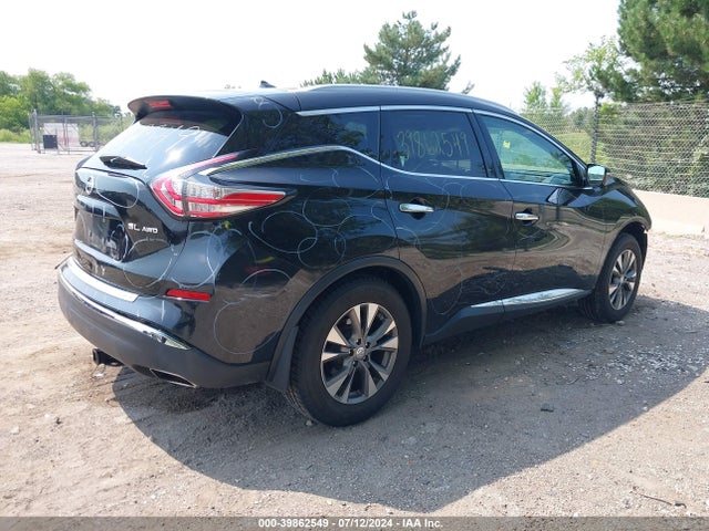Nissan MURANO SL 2015 5N1AZ2MHXFN215947 Image 4