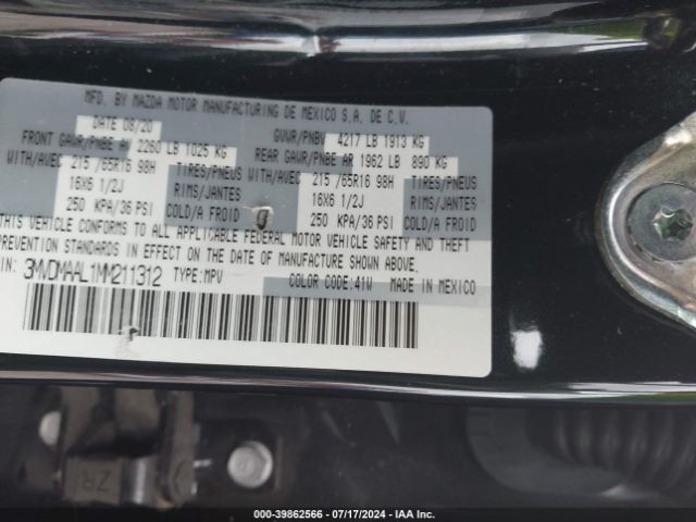 3MVDMAAL1MM211312 Mazda Cx-30 2.5 S