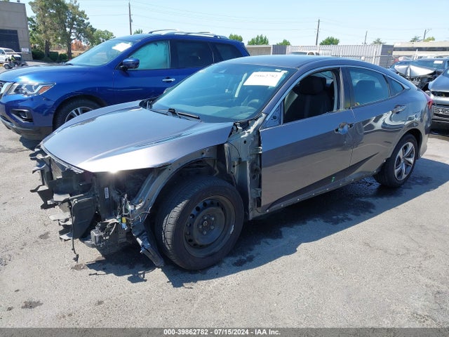 Honda Civic Lx 2020 19XFC2F64LE202019 Image 2