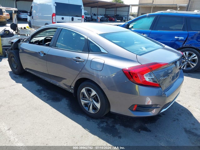 Honda Civic Lx 2020 19XFC2F64LE202019 Image 3