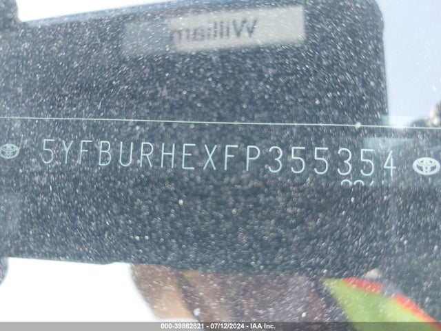Toyota COROLLA LE 2015 5YFBURHEXFP355354 Image 33