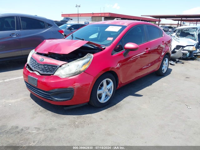 KIA RIO LX 2014 KNADM4A32E6414811 Image 2