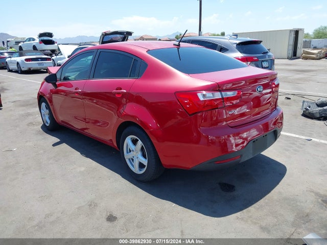 KIA RIO LX 2014 KNADM4A32E6414811 Image 3
