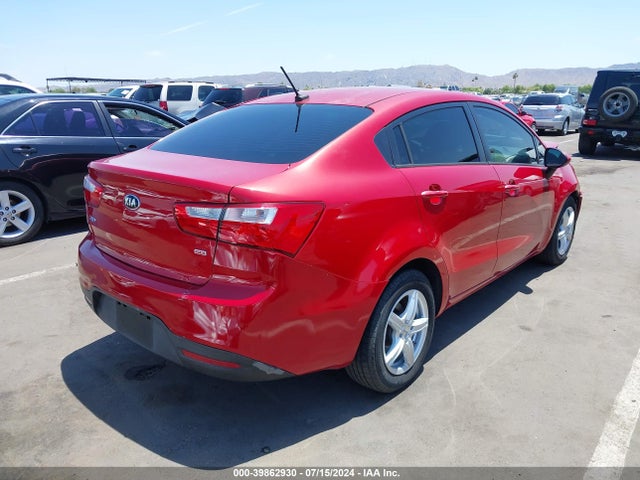 KIA RIO LX 2014 KNADM4A32E6414811 Image 4