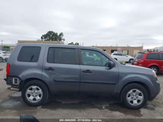5FNYF4H23FB010773 Honda PILOT LX