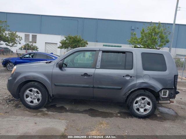 5FNYF4H23FB010773 Honda PILOT LX