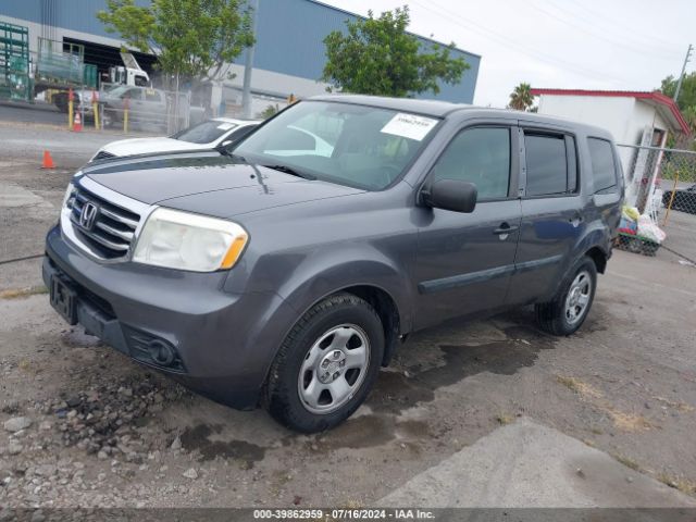5FNYF4H23FB010773 Honda PILOT LX