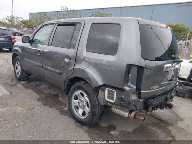 5FNYF4H23FB010773 Honda PILOT LX