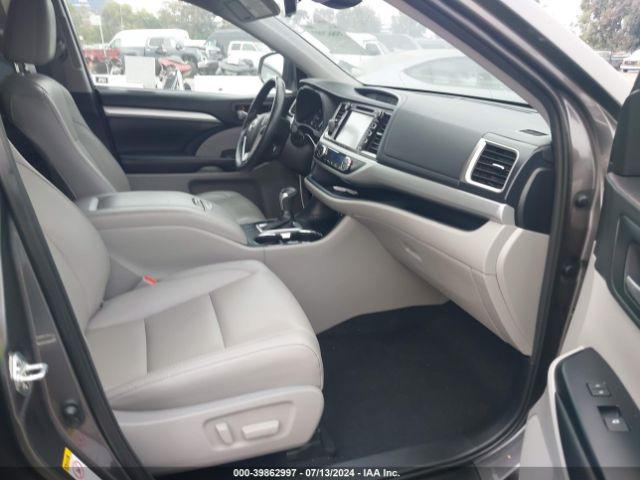 5TDKZRFH7KS360107 Toyota Highlander Xle