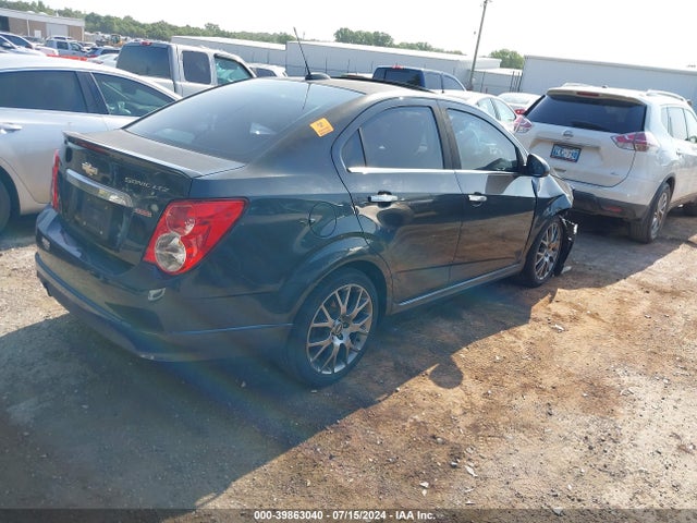 Продажа на аукционе авто 2015 Chevrolet Sonic Ltz Auto, vin: 1G1JE5SBXF4185332, номер лота: 39863040