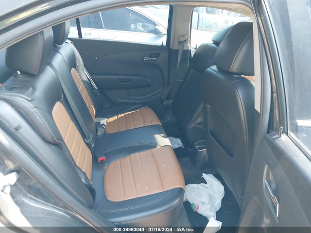 Продажа на аукционе авто 2015 Chevrolet Sonic Ltz Auto, vin: 1G1JE5SBXF4185332, номер лота: 39863040