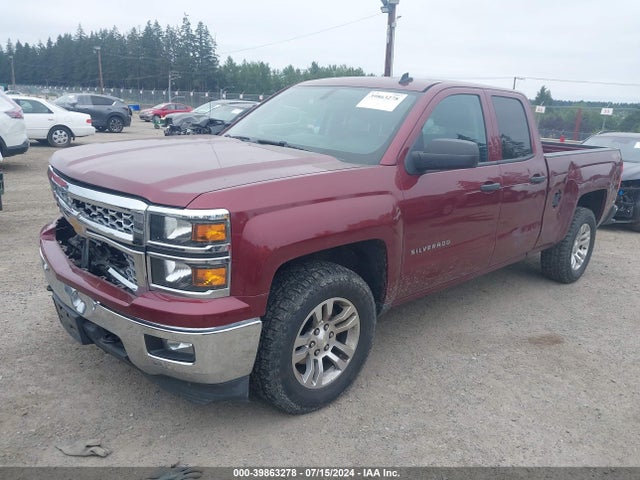 Chevrolet Silverado 1500 1lt 2014 1GCVKREC3EZ198910 Image 2