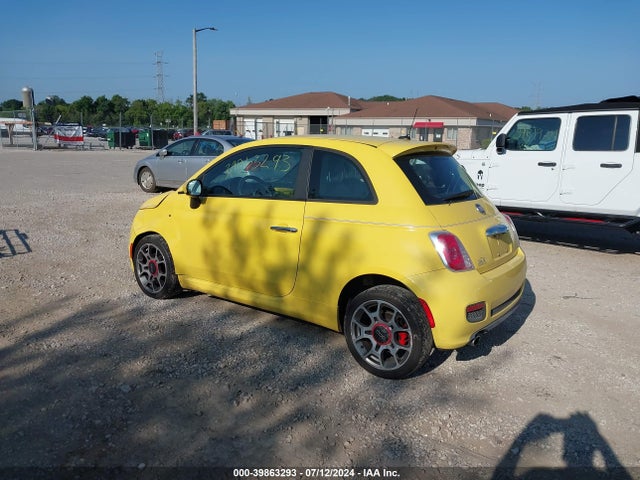 2012 FIAT 500 3C3CFFBR0CT211687 Photo 2