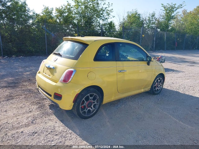 2012 FIAT 500 3C3CFFBR0CT211687 Photo 3