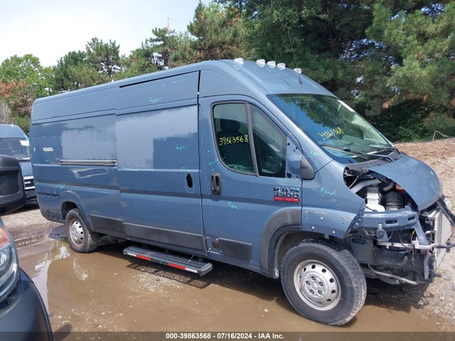 3C6URVJG9KE551609 RAM Promaster 3500 Cargo Van High Roof 159 Wb Ext