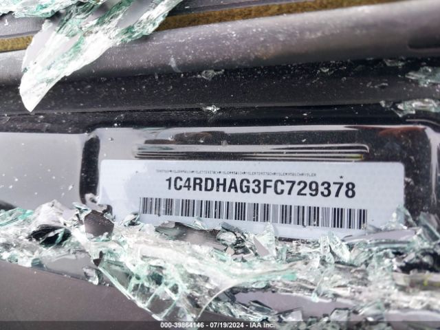 1C4RDHAG3FC729378 Dodge Durango Sxt