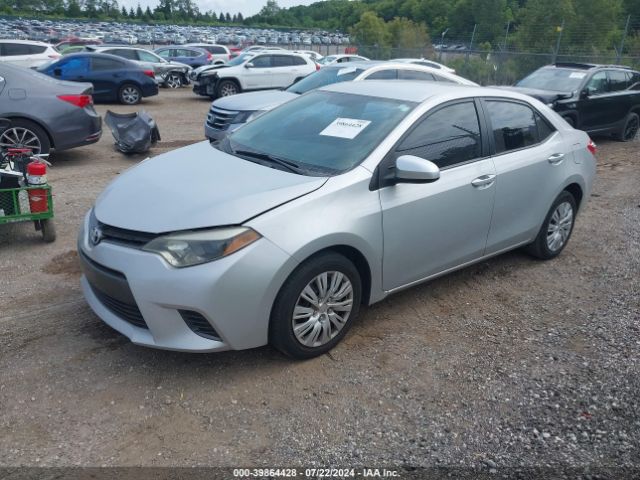 2T1BURHE1GC530527 Toyota COROLLA LE