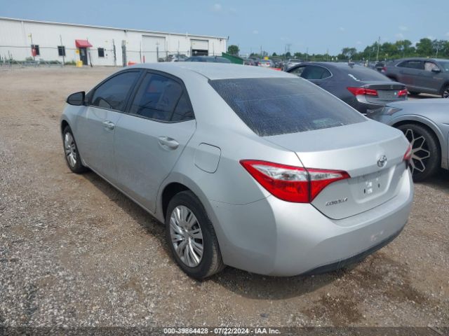 2T1BURHE1GC530527 Toyota COROLLA LE