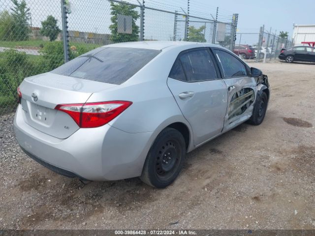 2T1BURHE1GC530527 Toyota COROLLA LE