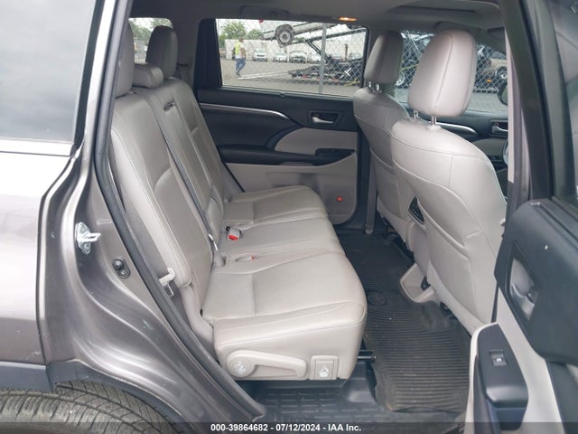 Toyota Highlander Limited 2017 5TDDZRFH9HS357596 Image 8