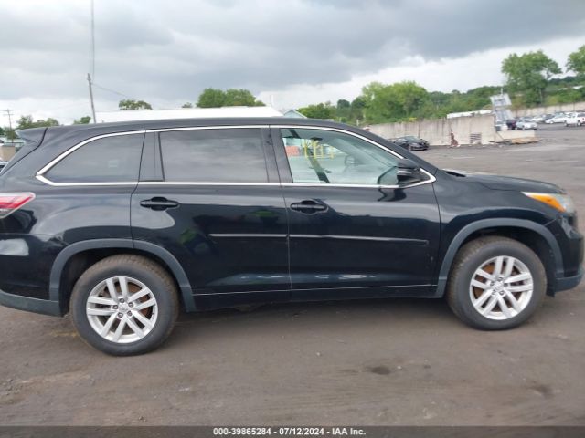 5TDZKRFH0FS041320 Toyota Highlander Le V6
